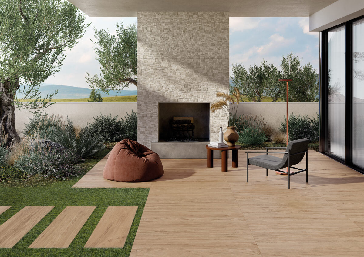 La Fabbrica HONEY WOOD 20 OUTDOOR MIX NAT.