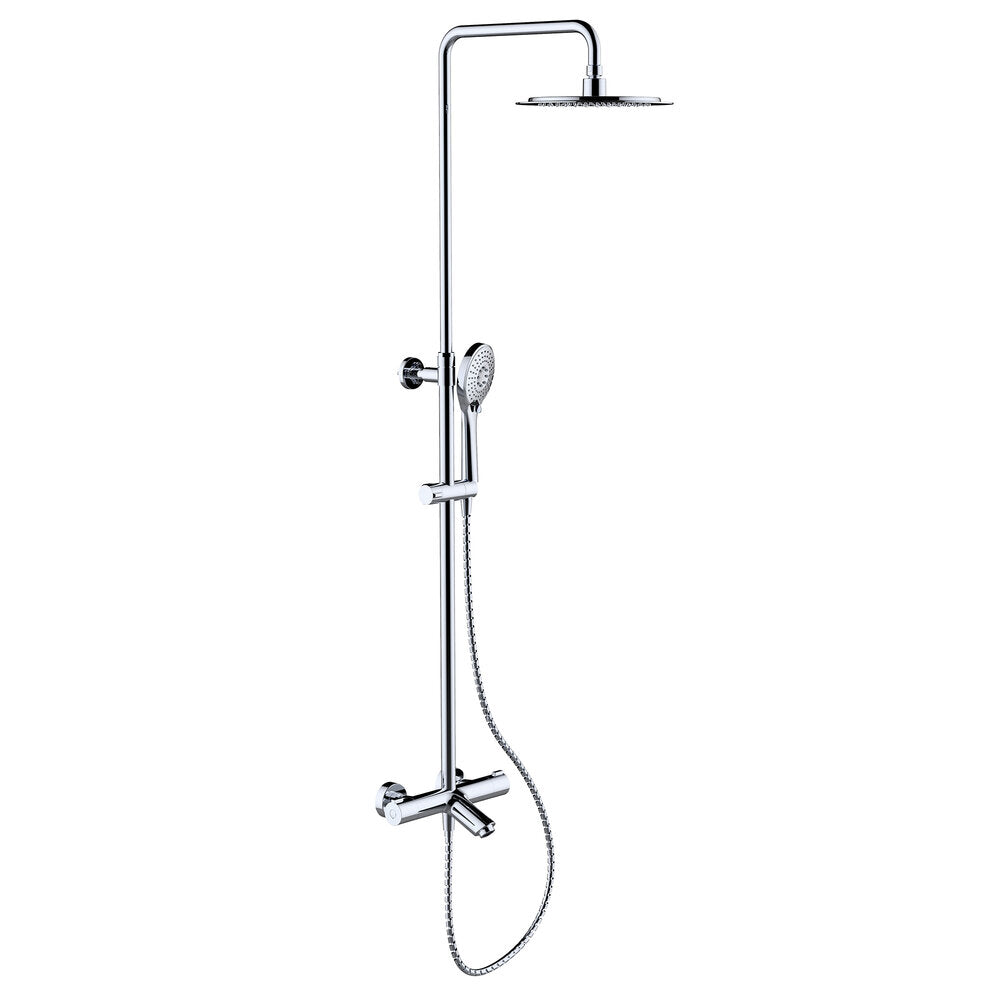 Chrome waterval douchekraan rond