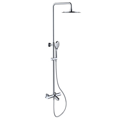 Chrome waterval douchekraan rond
