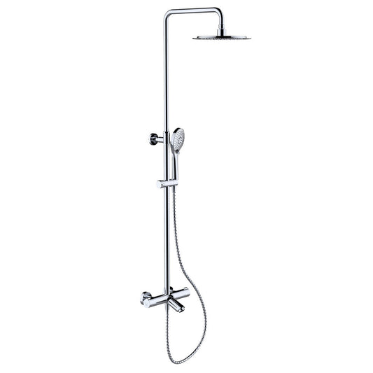 Chrome waterval douchekraan rond