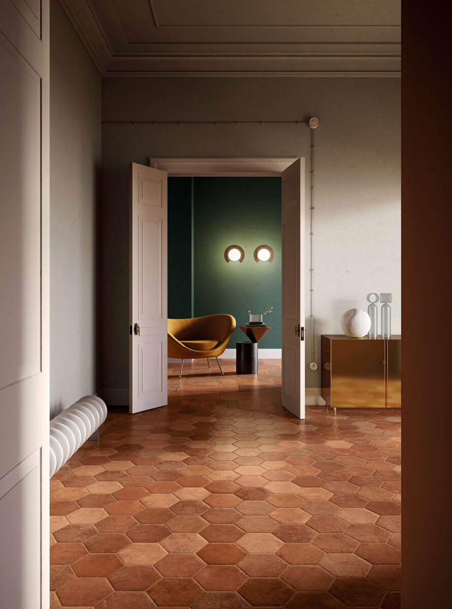 Serenissima & Cir COTTO DEL C. ROSSO SIENNA NAT.