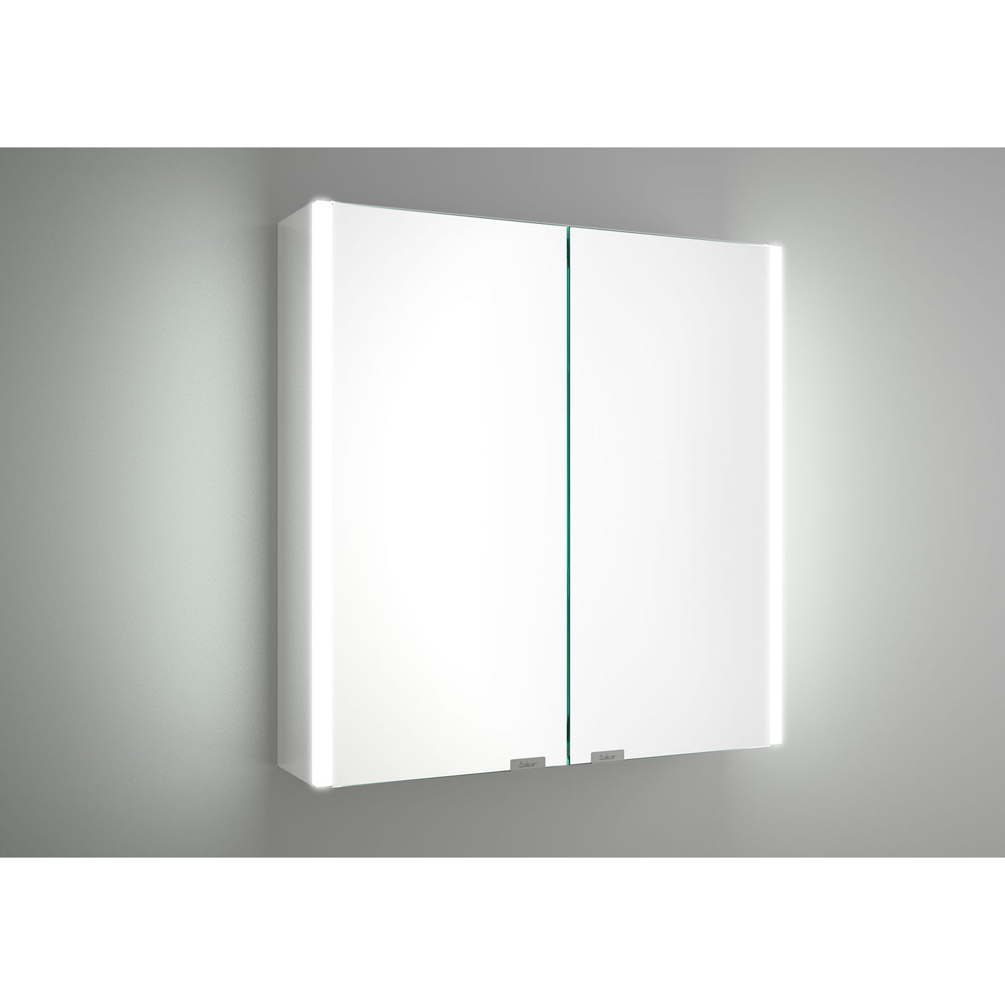 Alliance kast 2 dubble spiegeldeur met LED verlichting IP44 (21,5W)