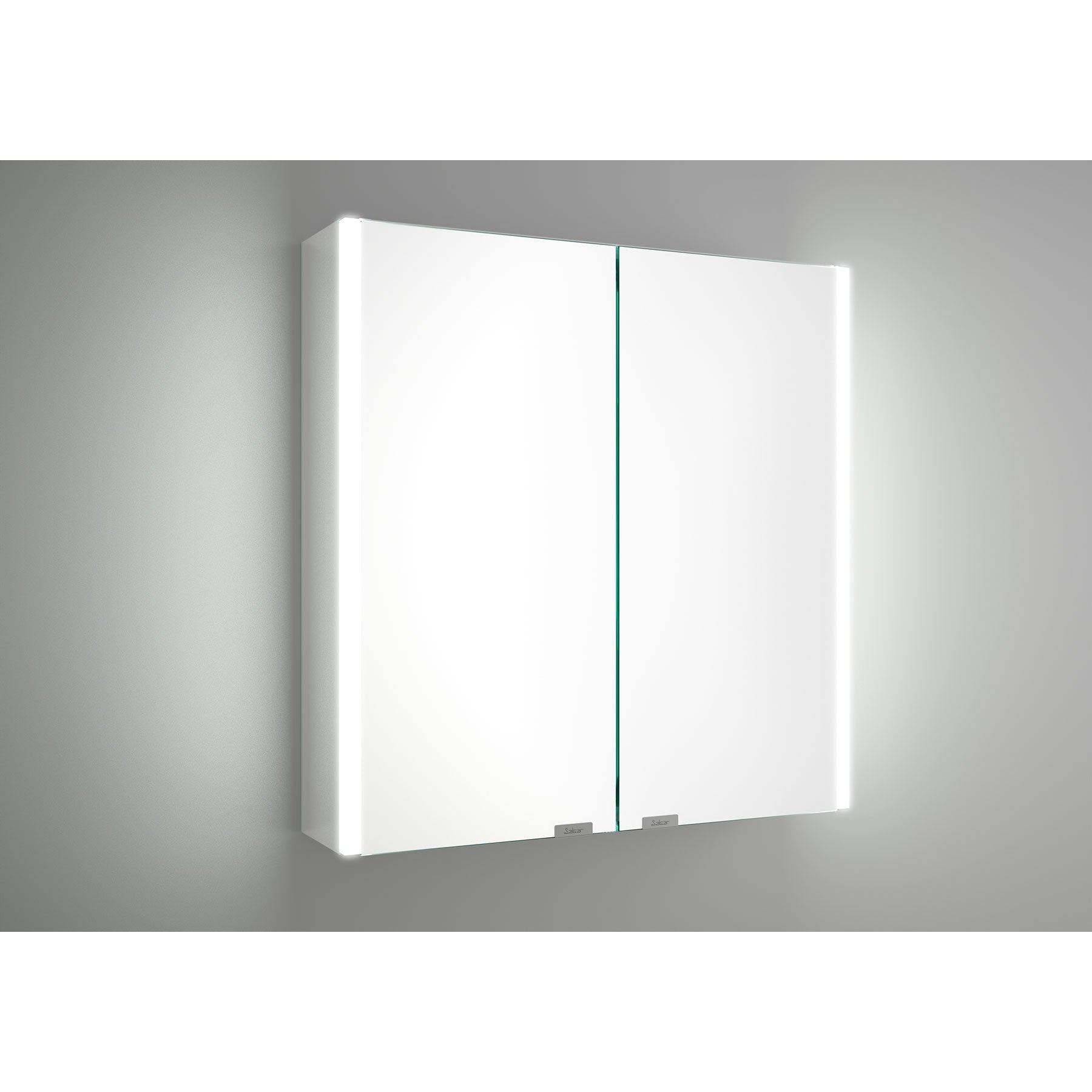 Alliance kast 2 dubble spiegeldeur met LED verlichting IP44 (21,5W)