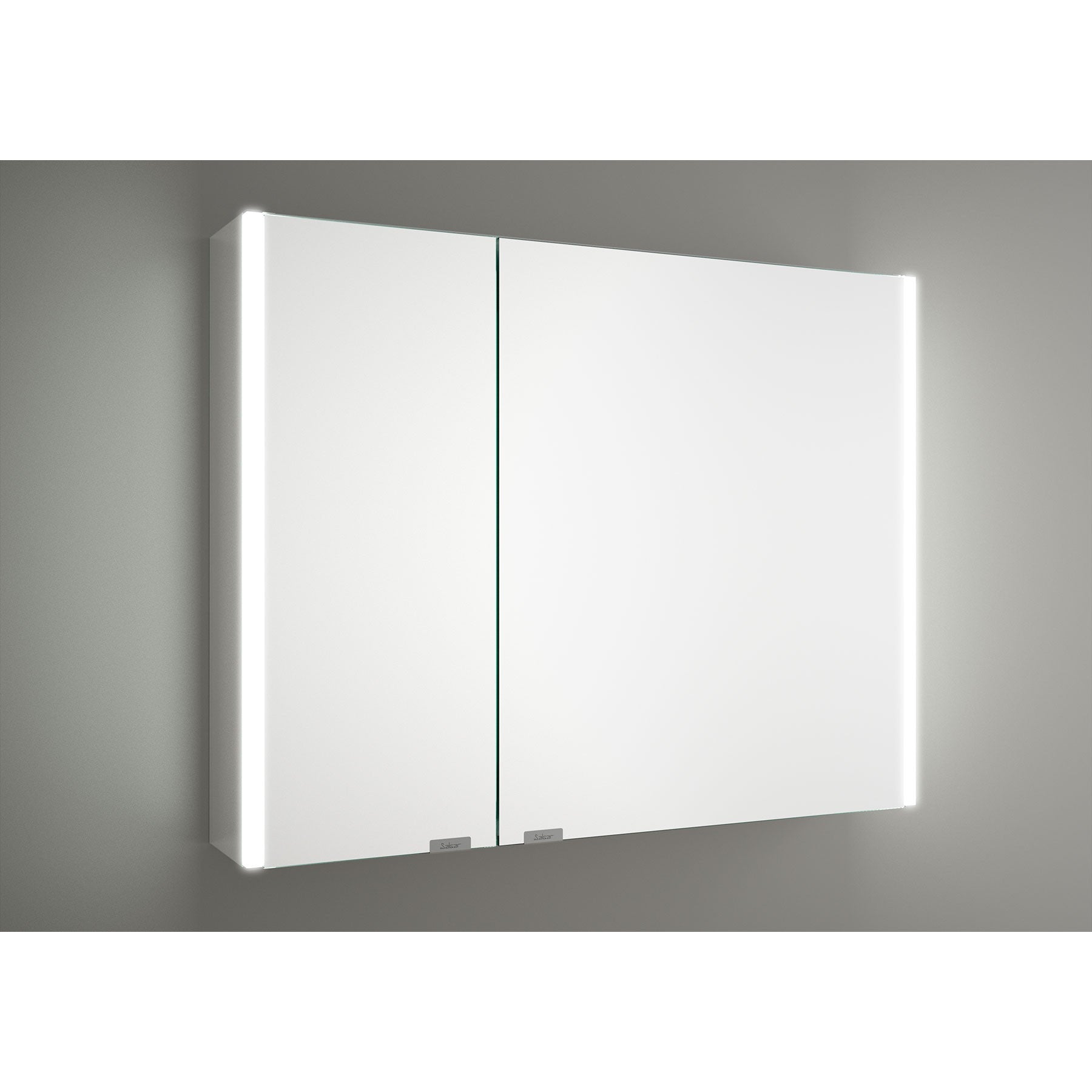 Alliance kast 2 dubble spiegeldeur met LED verlichting IP44 (21,5W)