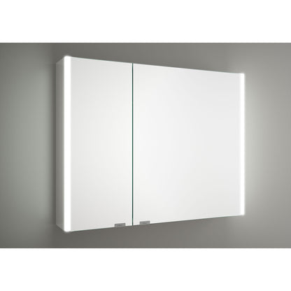 Alliance kast 2 dubble spiegeldeur met LED verlichting IP44 (21,5W)