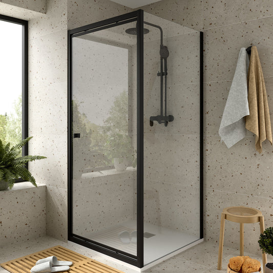 Douche box Habitat II met zwarte deur